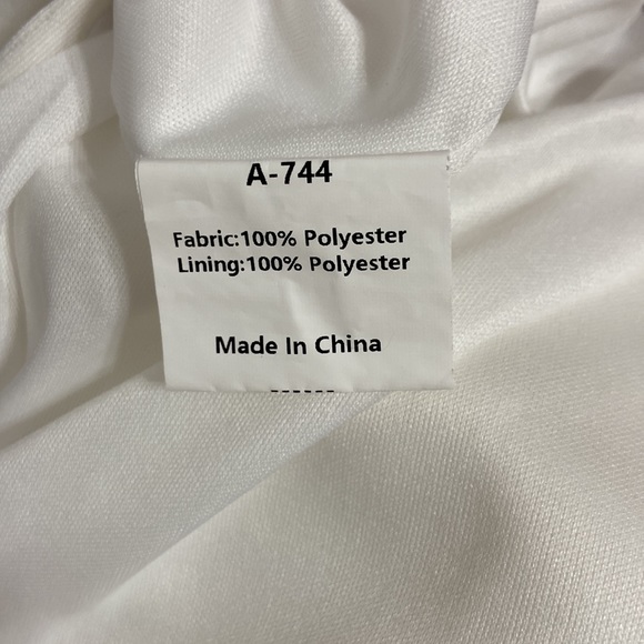 Women’s SHEIN Angel Fashions crisscross backless split thigh dress. Size small. - Picture 15 of 16